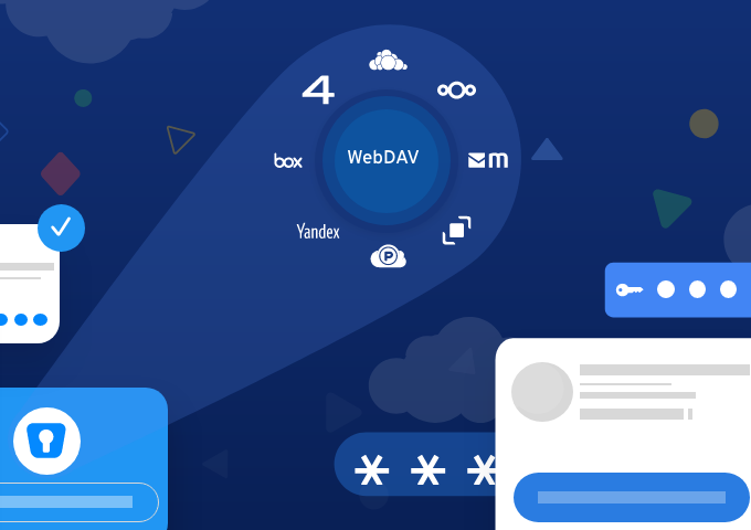 Enpass Supported cloud services using WebDAV