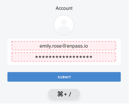 autofill login account