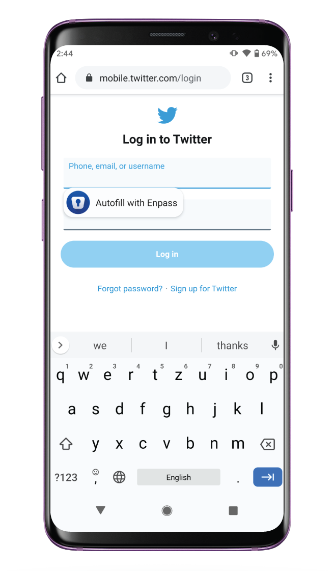 enpass android app