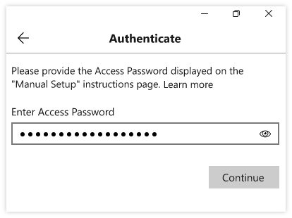 authenticate troubleshoot