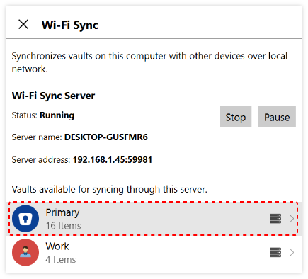 synchronization in local