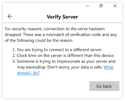 Verify Server