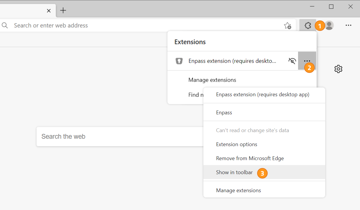 Edge extension