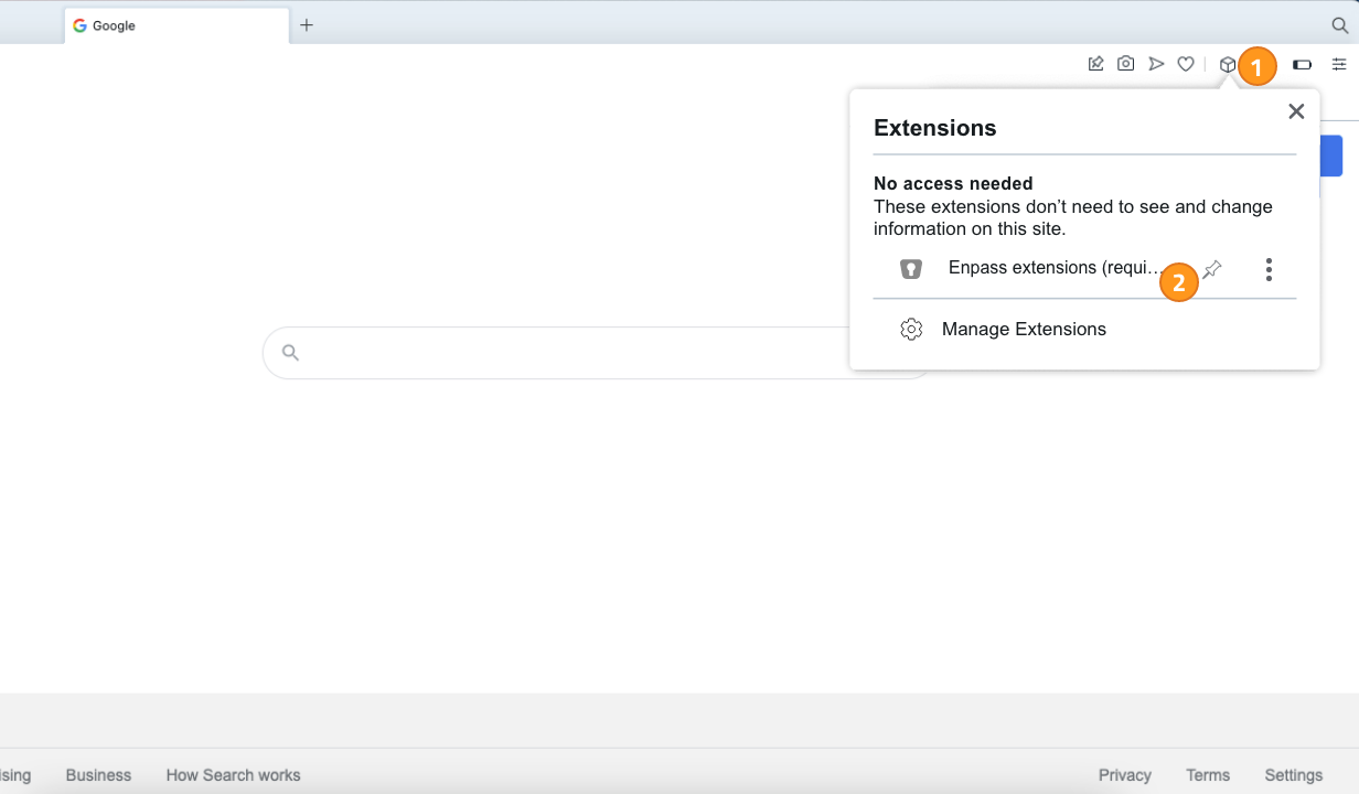 Opera extension
