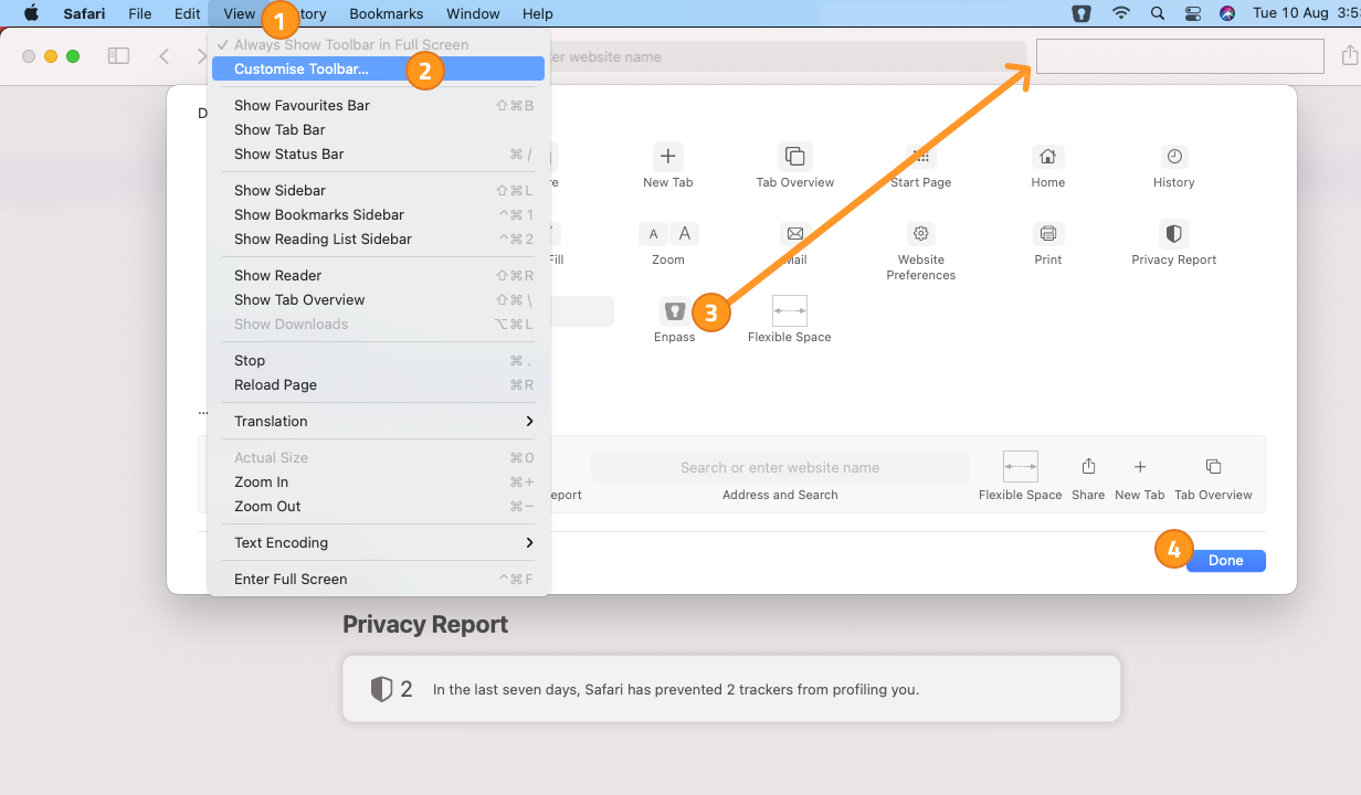 Safari Extension