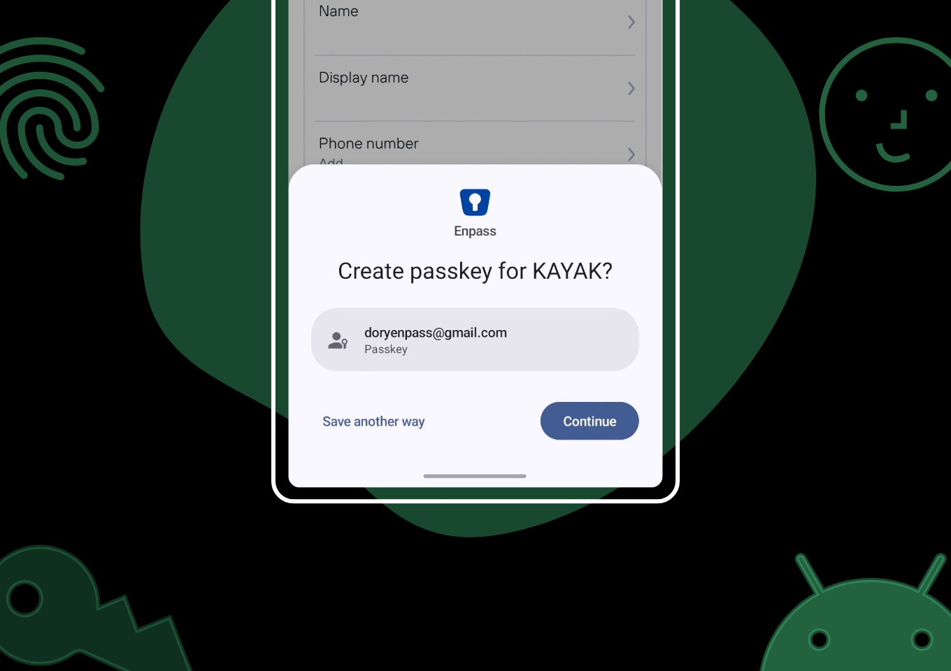 Enpass for Android now supports managing passkeys